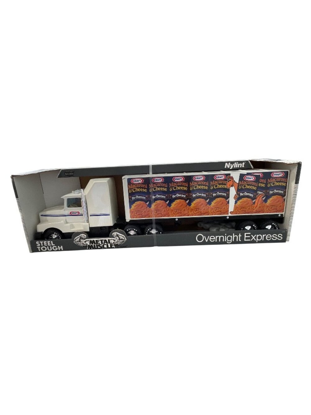 Vintage Nylint Overnight Express Toy Truck Kraft Macaroni & Cheese Retro NEW